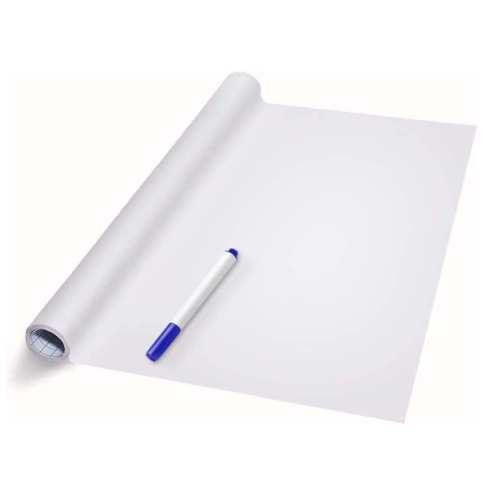 White Board Wall Sticker Roll Dry Erase Board