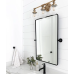 Woodvale Metal Framed Wall Mounted Bathroom / Vanity Mirror