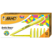 BIC Brite Liner Highlighter, Chisel Tip, Yellow, 12-Count, For Broad Highlighting or Fine Underlining