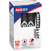 Marks-a-lot Avery Permanent Marker, Regular Chisel Tip, Black 11 markers