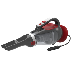 BLACK+DECKER dustbuster 12V DC Car Handheld Vacuum, Red (BDH1220AV)