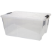 Greenmade 675374 InstaView Large 45 Quart Clear Plastic Storage Containers with Latching Lid for Household Organization and Management