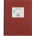 National Brand Computation Notebook, 4 X 4 Quad, Brown, Green Paper, 11.75 x 9.25 Inches, 75 Sheets