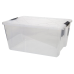 IRIS 53 Quart Stack & Pull Box, Clear set of 2