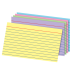 Office Depot® Brand Index Cards, 4" x 6", Rainbow, Pack Of 100