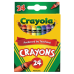 Crayola Crayons 24 ct (Pack of 3)