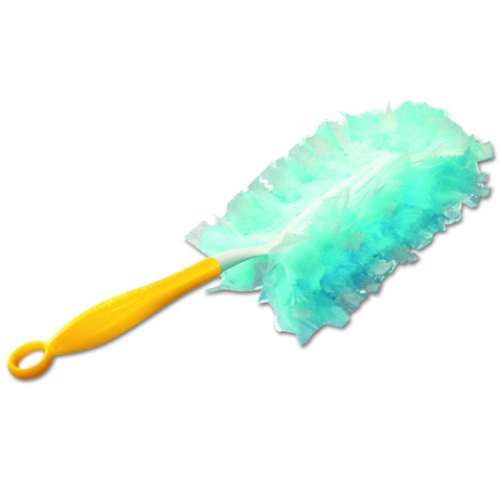 Swiffer Unscented Duster Kit, 1 Yellow handle and 5 blue dusters