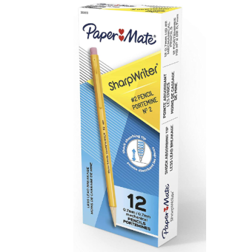 Paper Mate SharpWriter Mechanical Pencils, 12 Count 