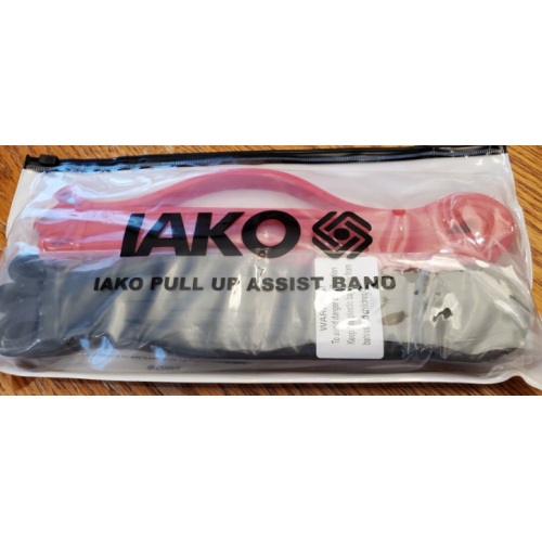 Iako Pull Up Assist Band, Perfect Rubber Band for Pullup, Chin Ups… Low/medium
