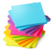 Sticky Notes 3x3, 12 Pads, Colored Sticky Notes