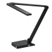 Realspace® Extendable Z-Bar LED Task Lamp, Adjustable, 25"H, Black