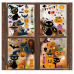 Halloween Window Clings  9 Sheets