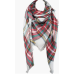 Women's Fall Winter Scarf Classic Tassel Plaid Tartan Scarf Warm Soft Chunky Large Blanket Wrap Shawl Scarves