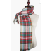 Women's Fall Winter Scarf Classic Tassel Plaid Tartan Scarf Warm Soft Chunky Large Blanket Wrap Shawl Scarves