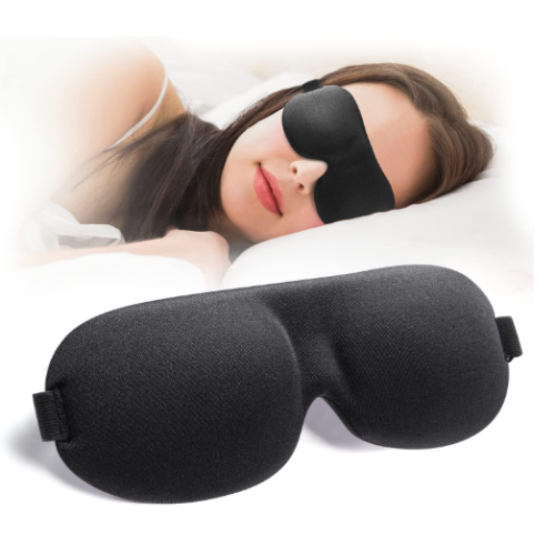 Sleep Mask for Side Sleeper, 100% Block Out Light