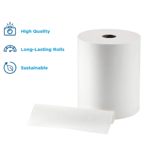 enMotion 10” Paper Towel Roll by GP PRO (Georgia-Pacific), White, 800 Feet Per Roll, 2 Rolls 