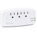 CyberPower CSB300W Essential Surge Protector, 900J/125V, 3 Outlets, Wall Tap