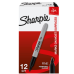 Sharpie Permanent Markers, Fine Point, Black, 12 Count