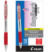 PILOT EasyTouch Refillable & Retractable Ballpoint Pens, Fine Point, Red Ink, 12-Pack