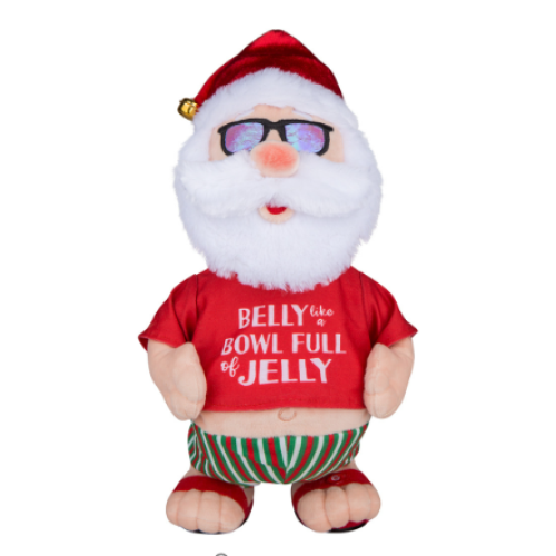 Animated Beach Santa