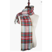 Women's Fall Winter Scarf Classic Tassel Plaid Tartan Scarf Warm Soft Chunky Large Blanket Wrap Shawl Scarves