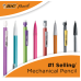 BIC Xtra-Smooth Mechanical Pencils With Erasers, Medium Point (0.7mm), 10 + 2 Bonus Set of 2