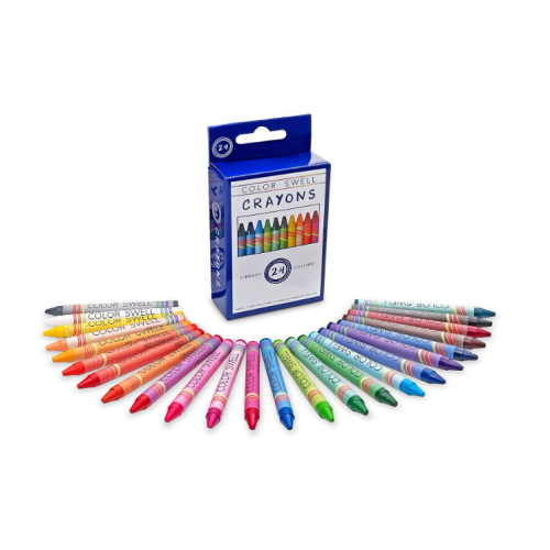 Color Swell Regular Crayons (24 count) set of 2