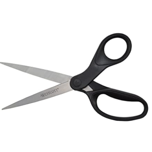 Westcott Recycled 8-Inch Straight Scissor 