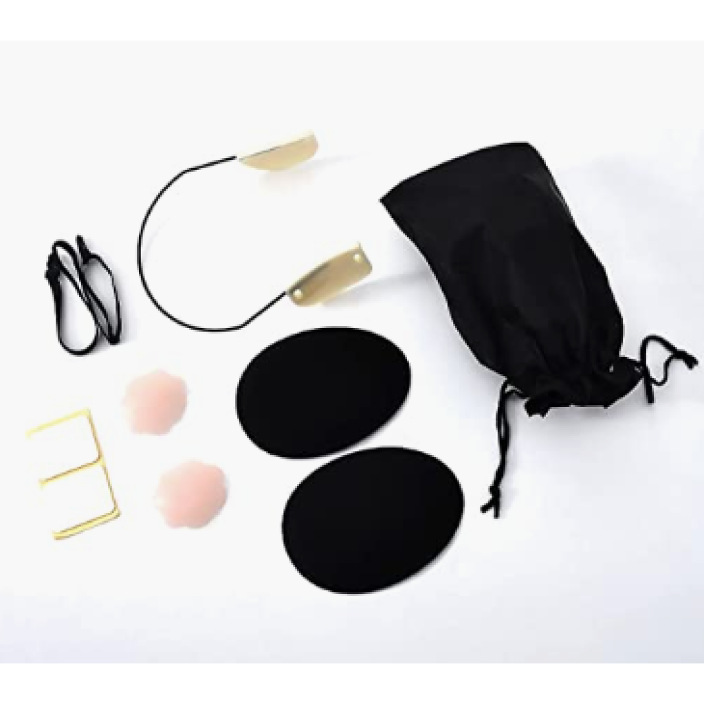 Lesome Push up Frontless Bra Kit Wire,Deep Plunge Bra Kit Silicone ...