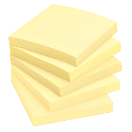 Post-it Notes 3x3 in, 12 Pads, America's #1 Favorite Sticky Notes, Canary Yellow