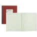 National Brand Computation Notebook, 4 X 4 Quad, Brown, Green Paper, 11.75 x 9.25 Inches, 75 Sheets