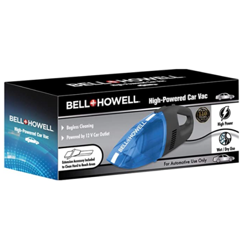 Bell + Howell Car Vacuum Cleaner