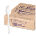 Dart® Guildware Heavyweight Plastic Teaspoons, White, 100/Box