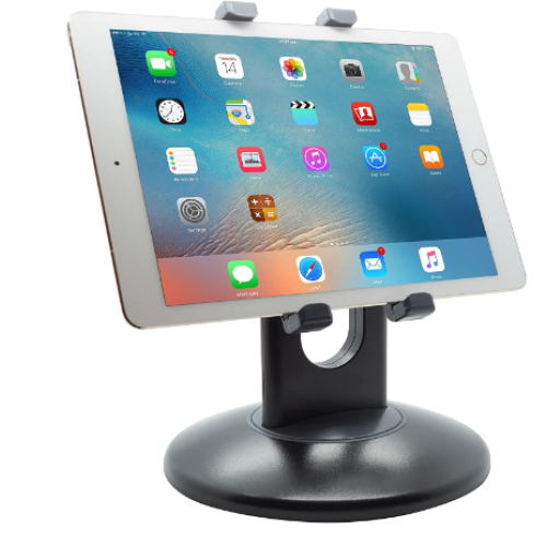 Kantek Tablet Stand for Apple iPad, iPad Air, iPad Mini, Galaxy Tab (7-Inch or 9.7-Inch), Kindle Fire (7-Inch or HD 6) and most other 6 to 7-Inch or 9.7-Inch Tablets 