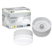 Spin Light 5 in. White LED Flush Mount Ceiling Light 600 Lumens 4000K Bright White Closet Basement Utility (2 Pack)