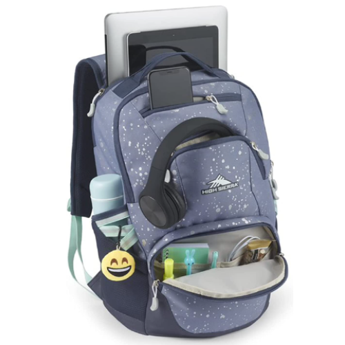 High Sierra - Swoop SG Backpack for 17" Laptop - Metallic Splatter