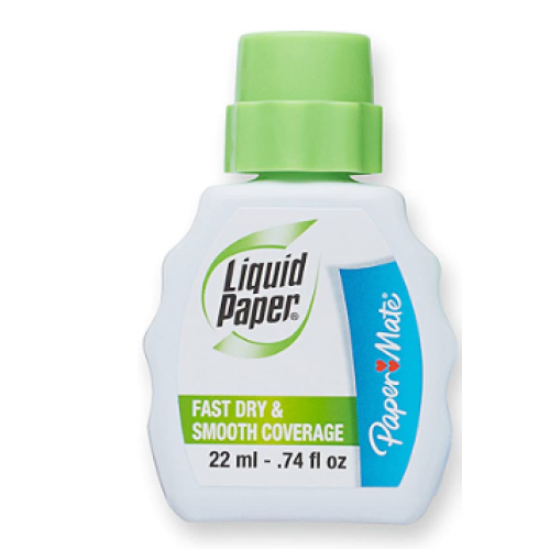 Paper Mate Liquid Paper Fast Dry Correction Fluid