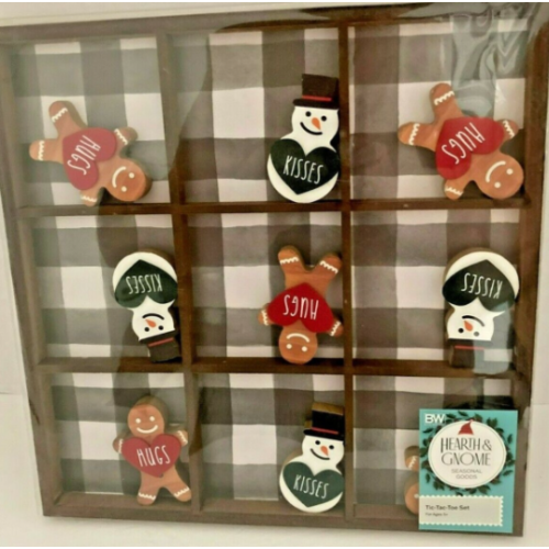 Hearth & Gnome Tic-Tac-Toe Set by Boston Warehouse