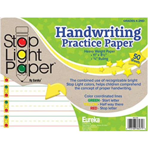 Eureka Educational Stop Light Paper 50Ct set of 2