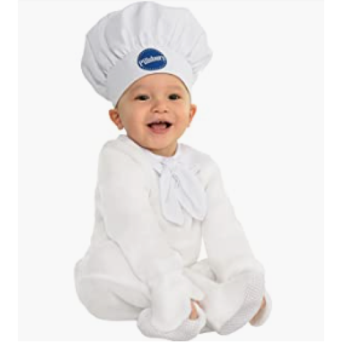 Pillsbury Doughboy costume Set