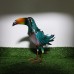 Quality Metal Solar Powered Toucan Standing Garden/Lawn Decoration