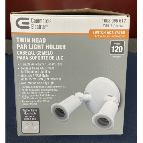 commercial electric light holder