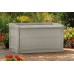 Outdoor 50 Gallons Gallon Water Resistant Resin Deck Box Suncast