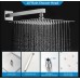 Brushed Nickel Complete Shower System With Rough-In Valve Upgauge