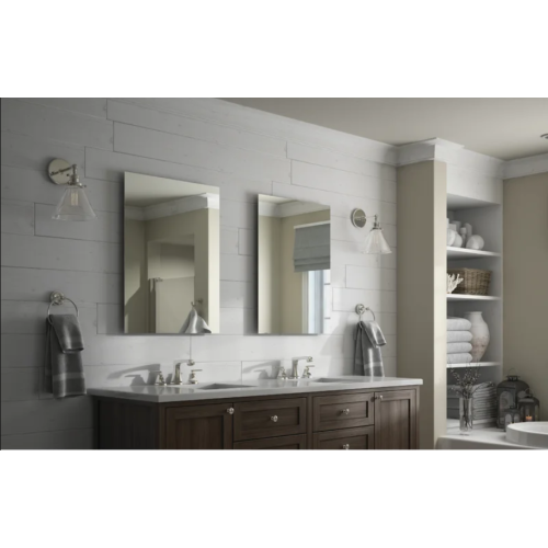 Delta Rectangular Standard Float Mount Frameless Bathroom/Vanity Mirror