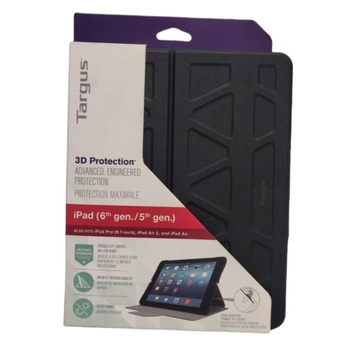 Targus - Pro-Tek Case for iPad (6th gen. / 5th gen.), iPad Pro (9.7-inch), iPad Air 2 & iPad Air - Black