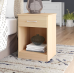 Penhook 1 - Drawer Nightstand by Latitude Run  Color: Beech	