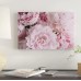 Pink Peonies Top by Chelsea Victoria - Gallery-Wrapped Canvas Giclée on Canvas Etta Avenue 8" H x 12" W x 0.75" D