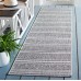 Geometric Indoor / Outdoor Area Rug in Black/Gray by Suttle