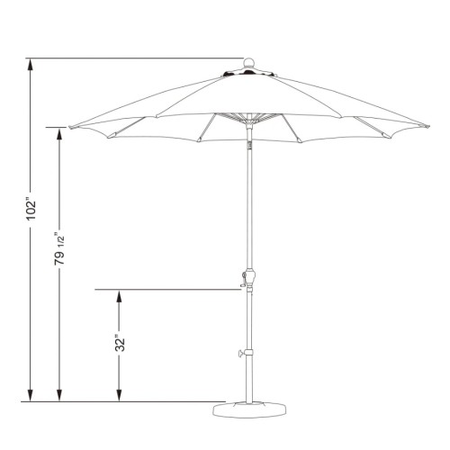 Freeport Park 108" Market Umbrella